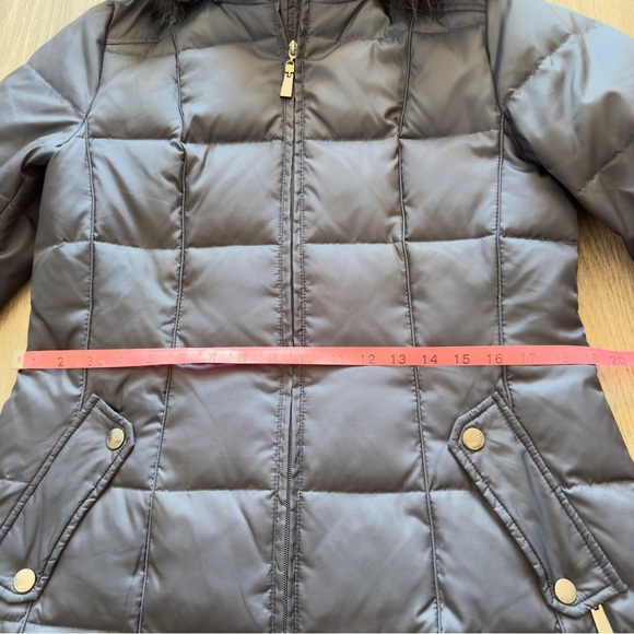 NAUTICA Navy Down Feather Puffer Coat Size Small - Picture 10 of 11